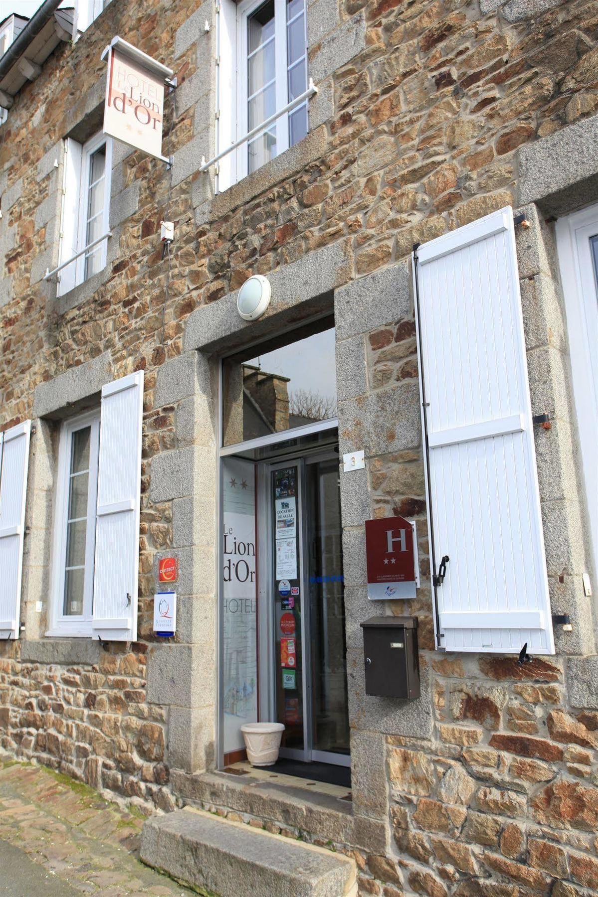 Contact Hotel - Hotel Le Lion D'Or Lamballe Exterior foto